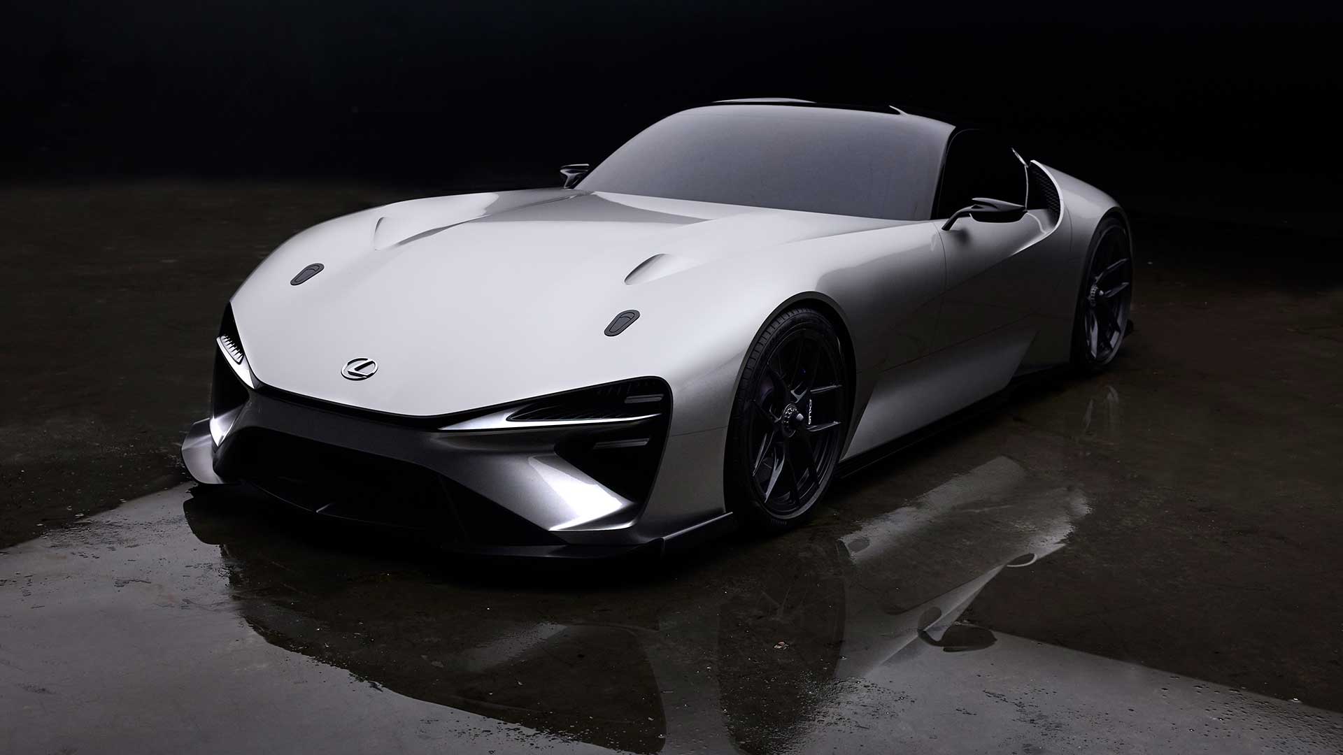 Lexus Electrified Sport Concept vehicle.