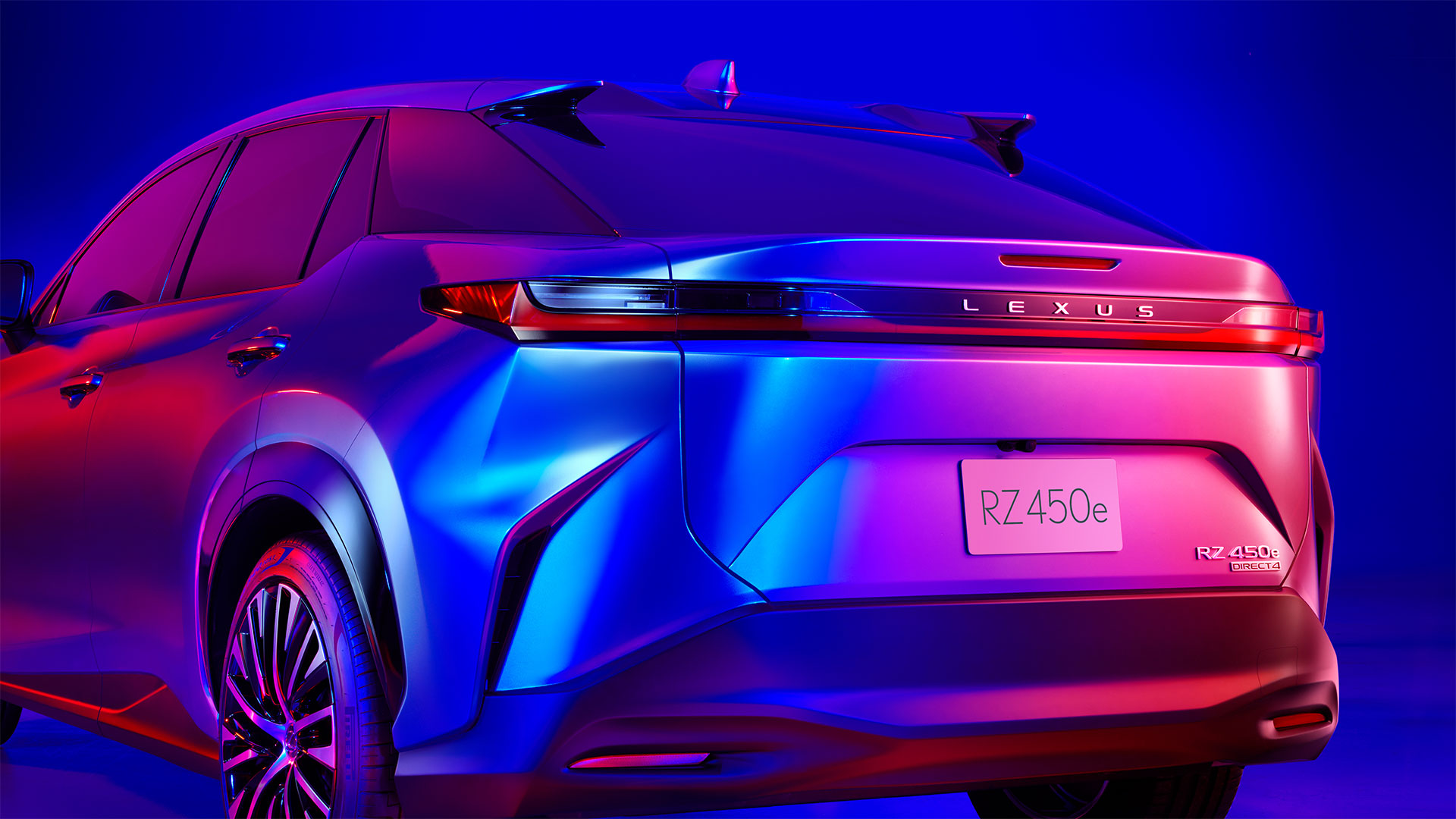Lexus RZ pre-production model