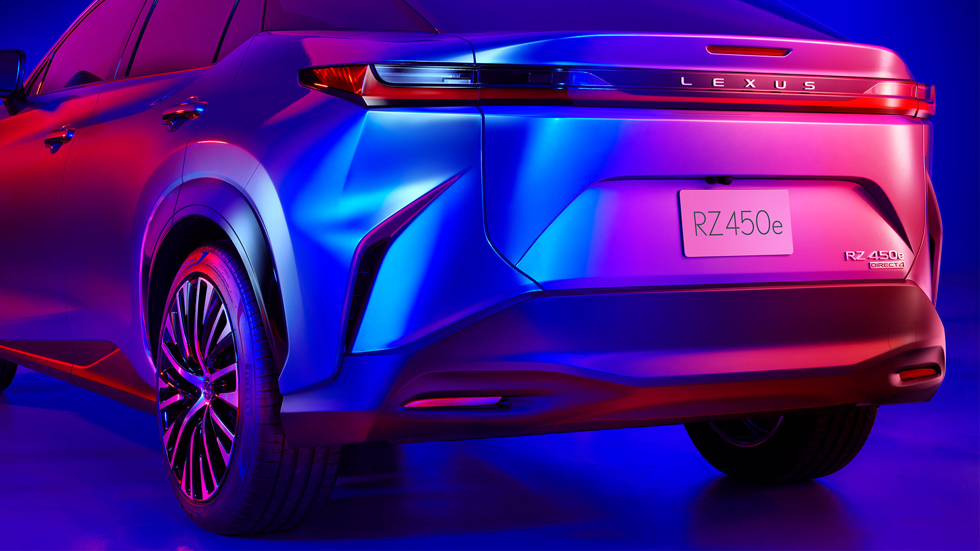 Lexus RZ pre-production model